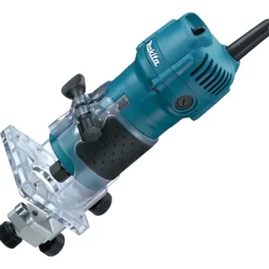 Rebajadora Makita M3700B 6 mm (1/4") 530W – Acabado Profesional
