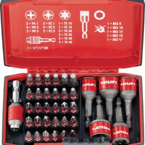 Set de Puntas Hilti S-BS (S) – Bits y Sockets para Atornillado